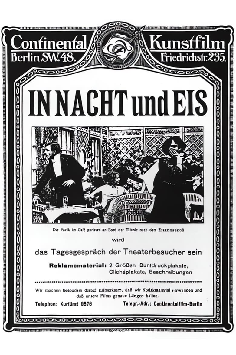 affiche du film In Nacht und Eis