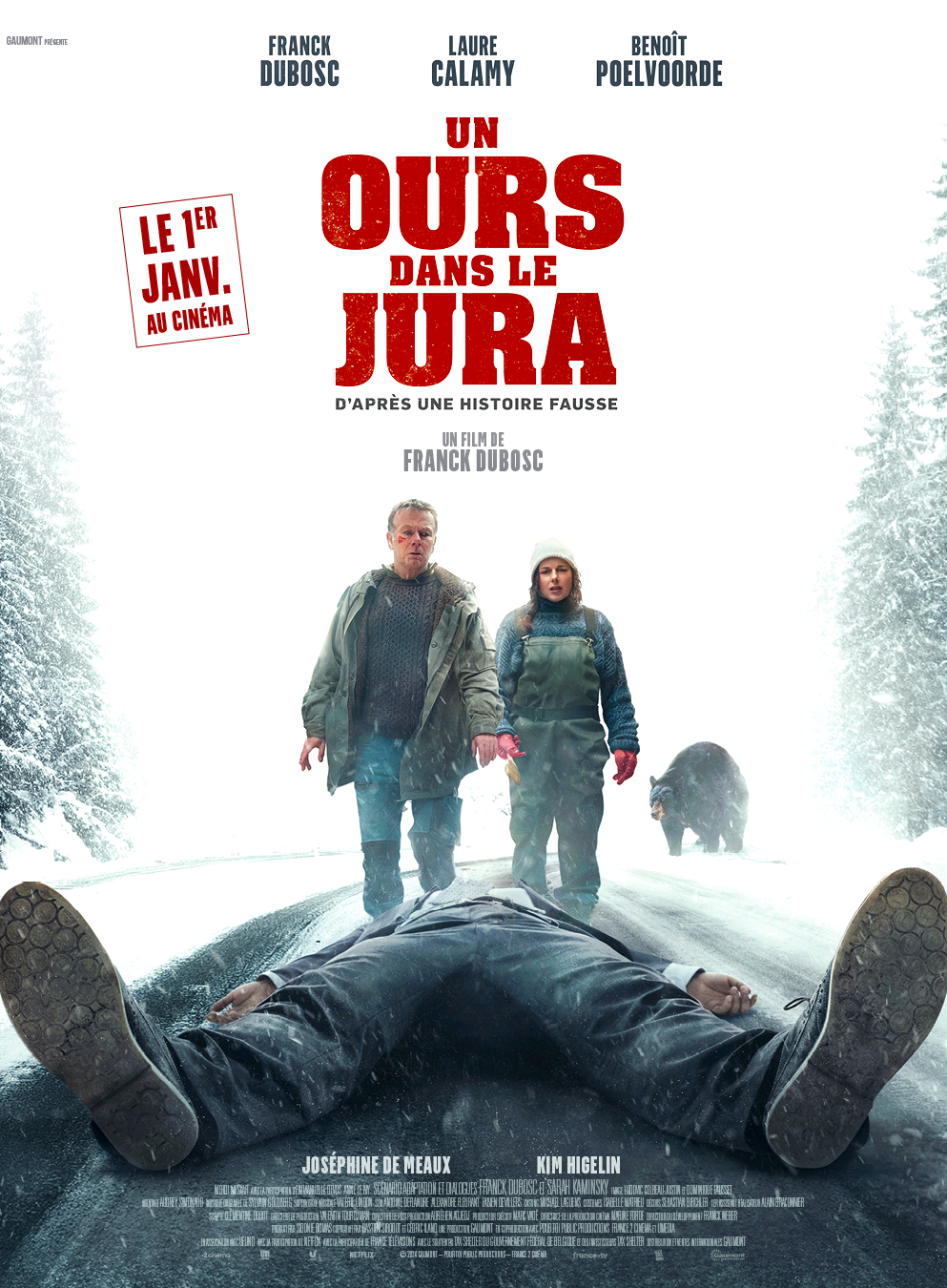 affiche du film Un ours dans le jura