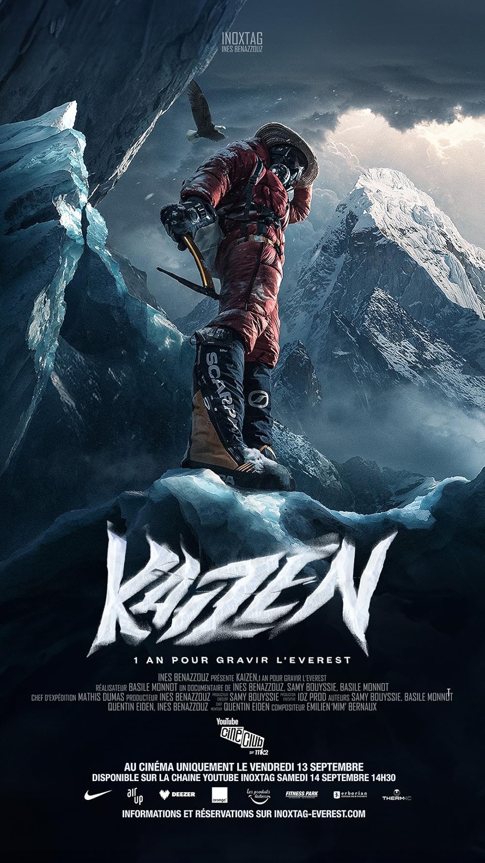 affiche du film Kaizen : 1 an pour gravir l'Everest