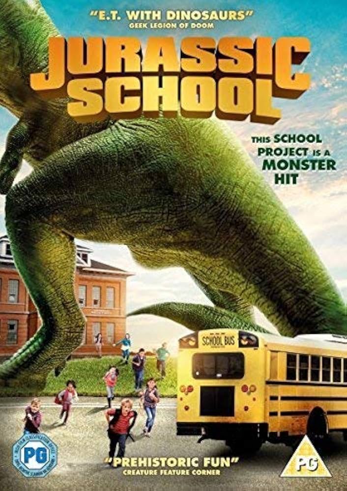 affiche du film Jurassic School