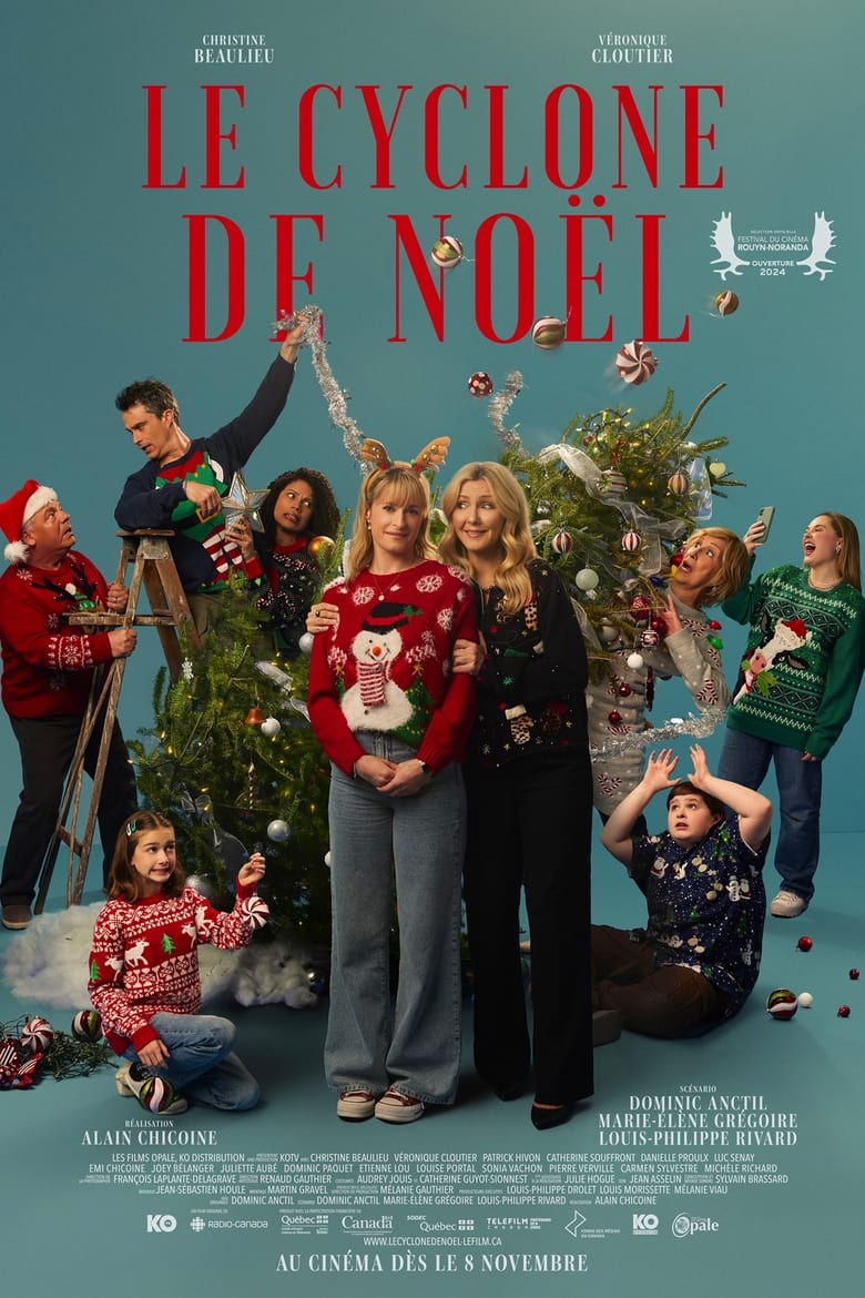 affiche du film Le cyclone de Noël