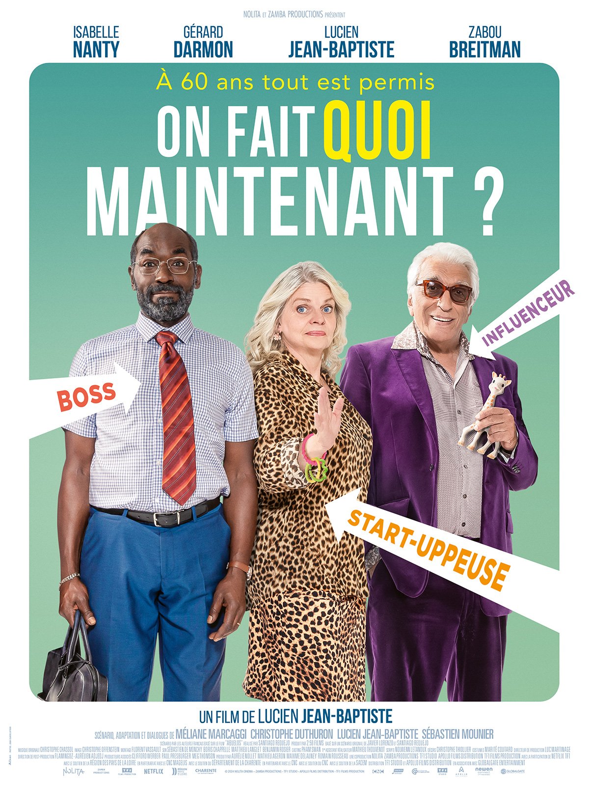 affiche du film On fait quoi maintenant ?