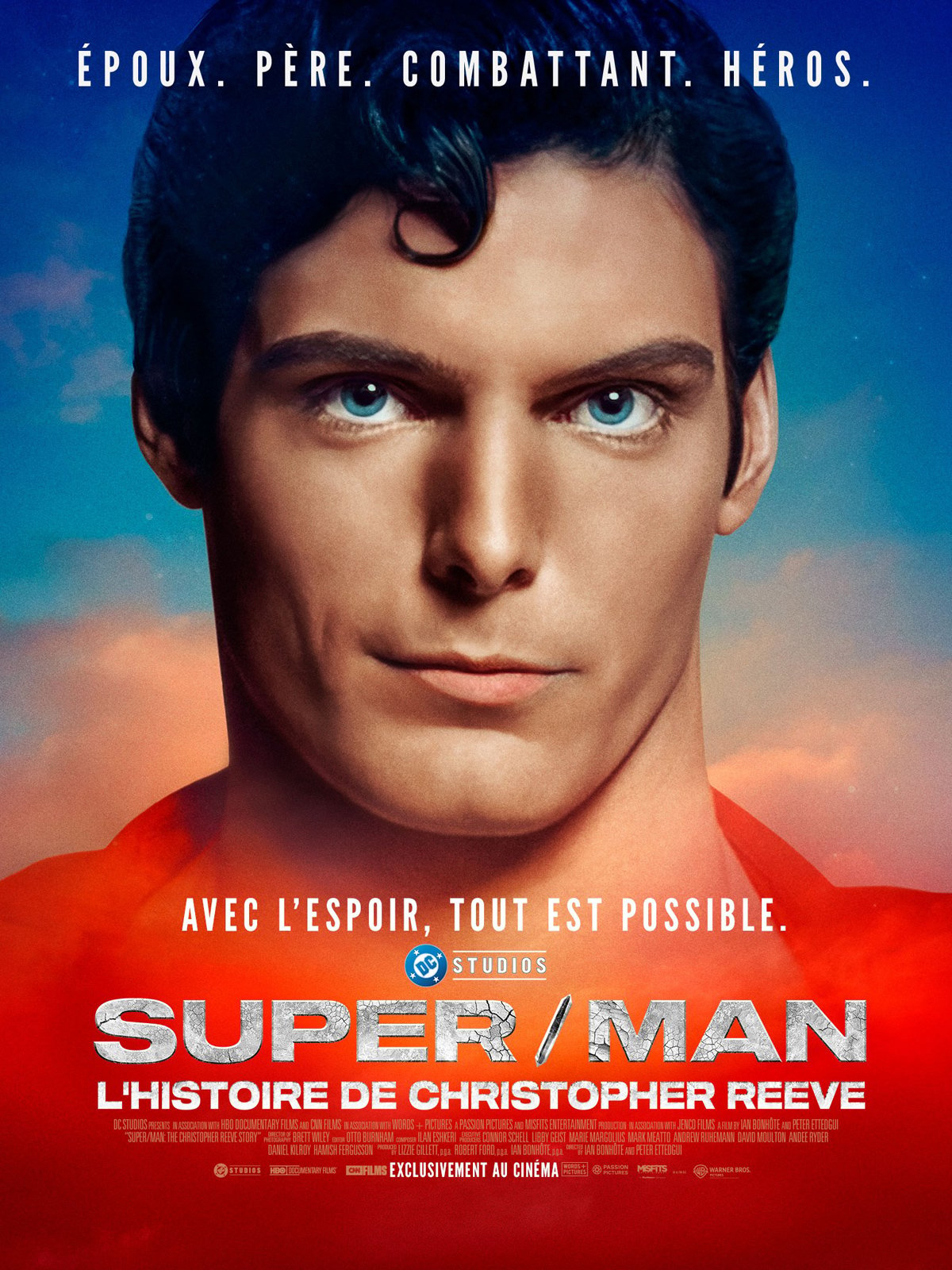 affiche du film Super/Man: L'histoire de Christopher Reeve