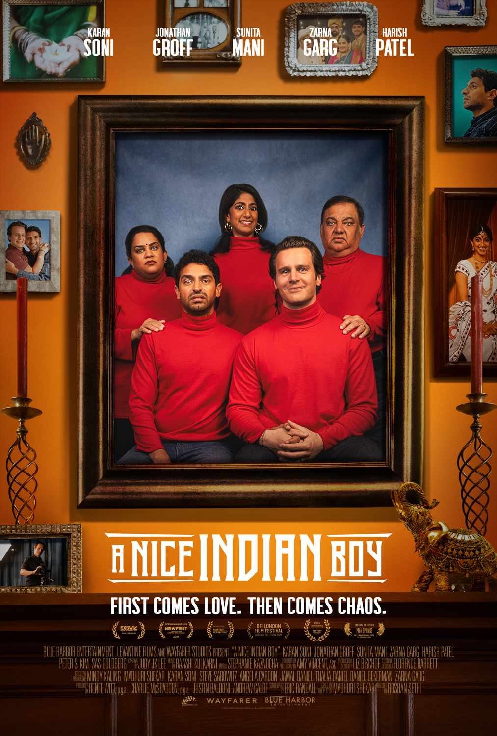affiche du film A Nice Indian Boy