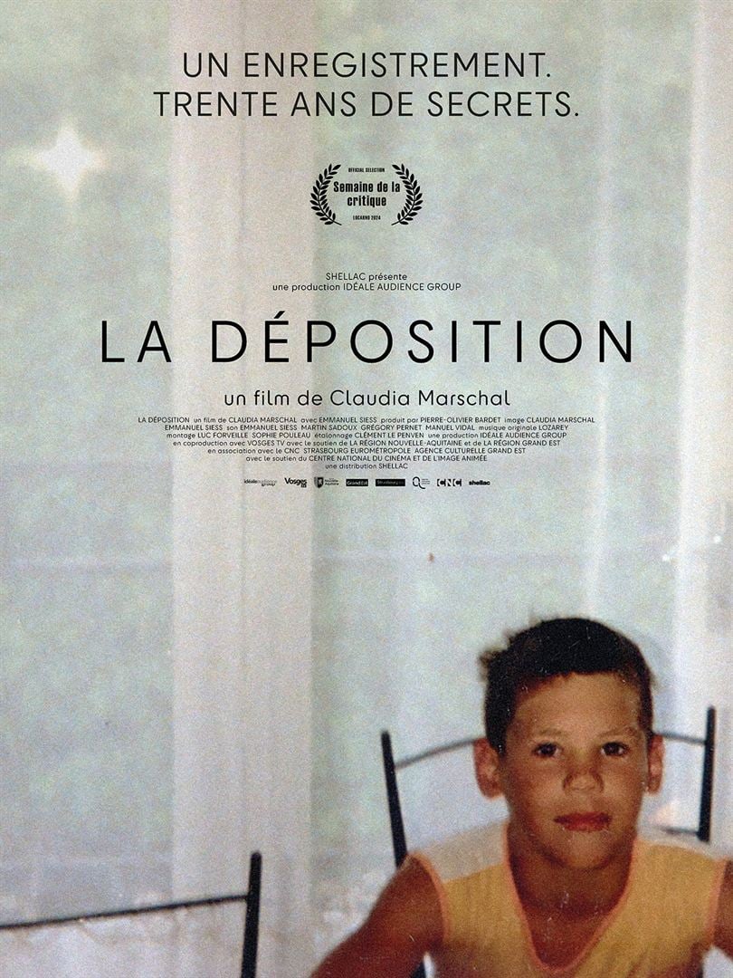 affiche du film La Déposition