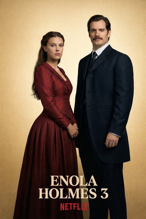 affiche du film Enola Holmes 3