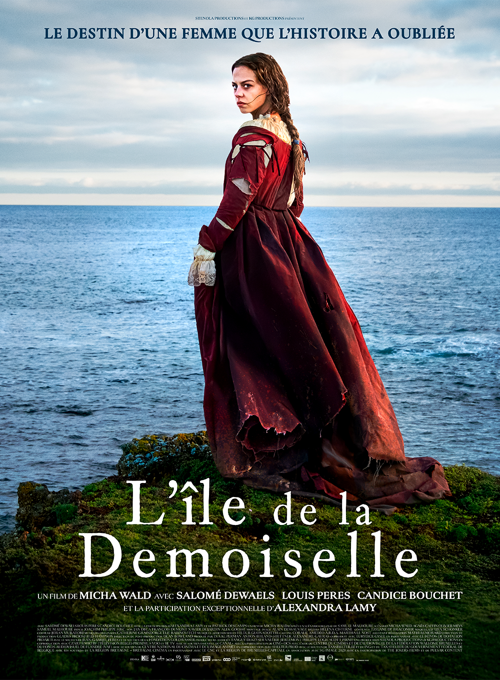 affiche du film L'île de la demoiselle