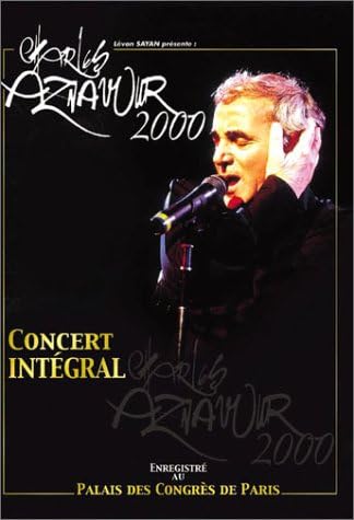 affiche du film Charles Aznavour  2000 Palais des Congrès de Paris