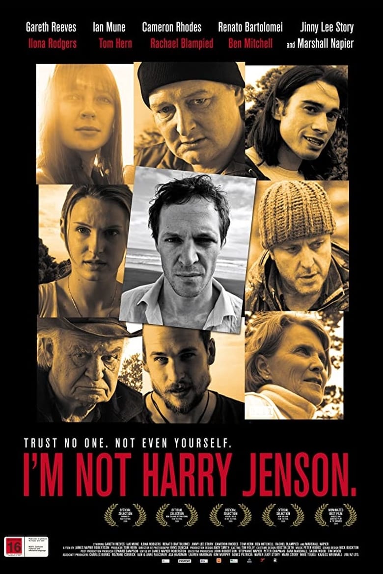 affiche du film I'm Not Harry Jenson