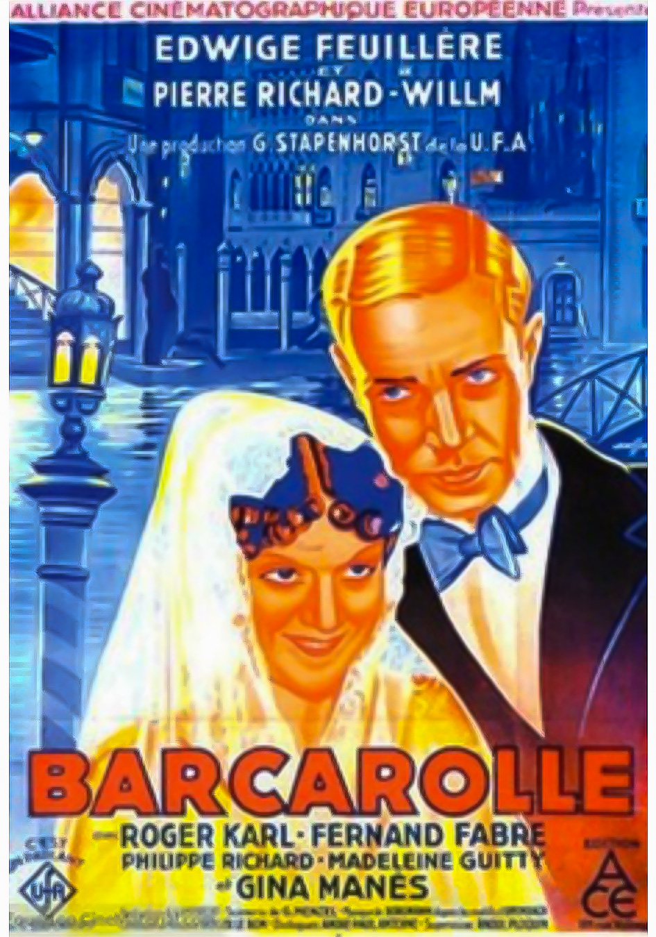 affiche du film Barcarole