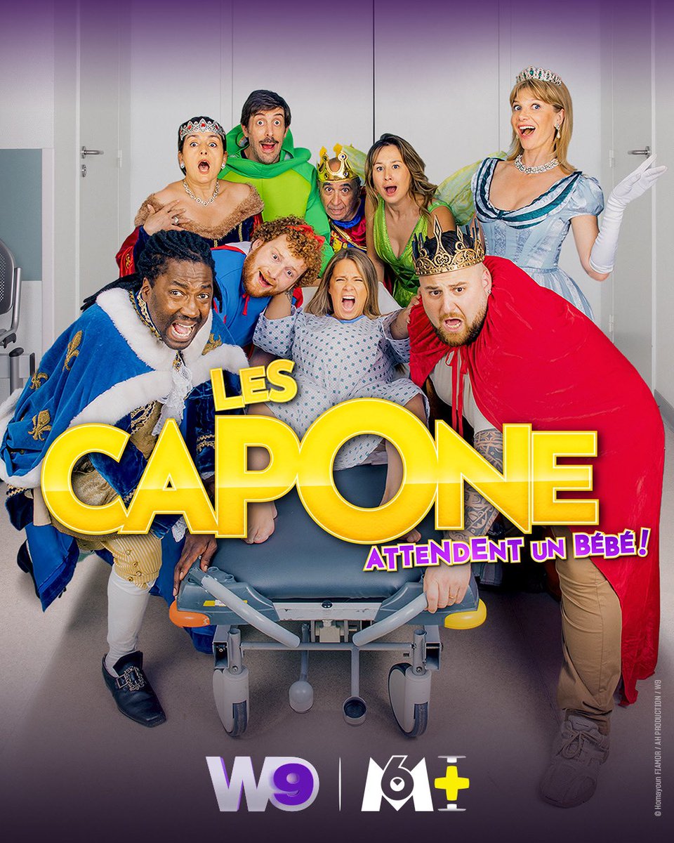 affiche du film Les Capone attendent un bébé