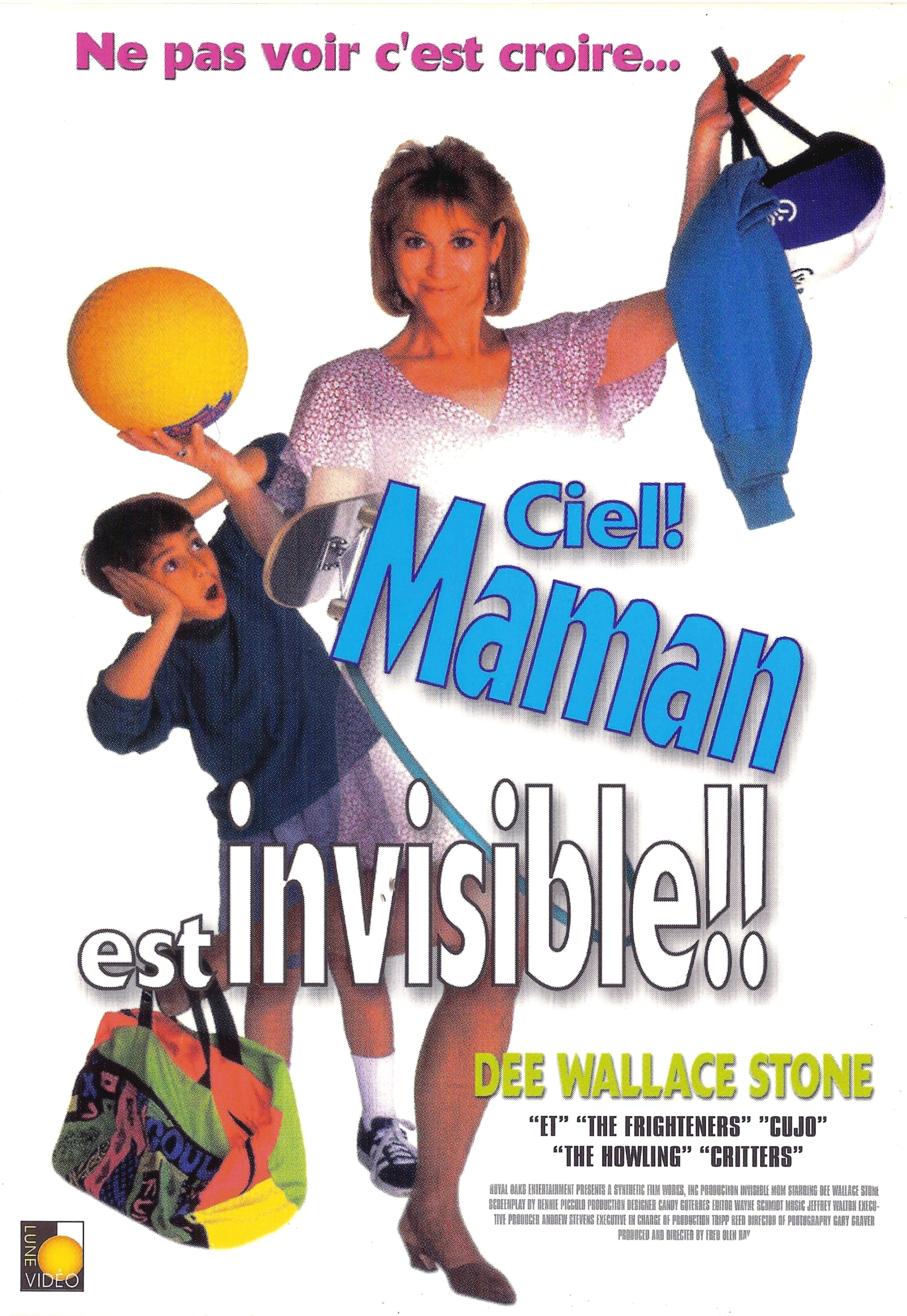 affiche du film Ciel ! Maman est invisible !!