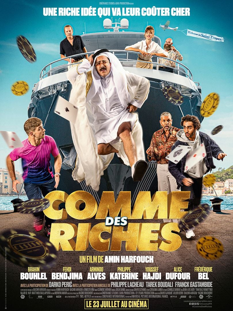 affiche du film Comme des riches