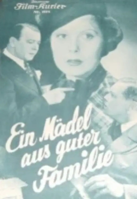 affiche du film Ein Mädel aus guter Familie