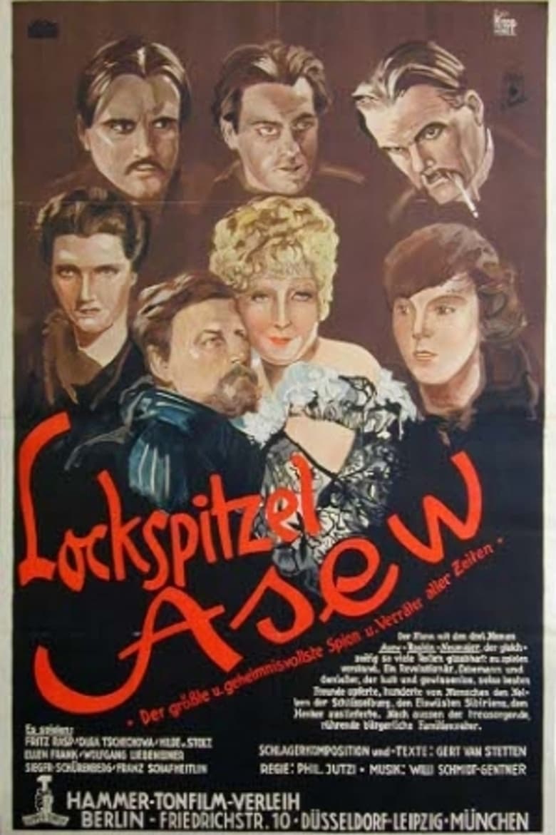 affiche du film Lockspitzel Asew