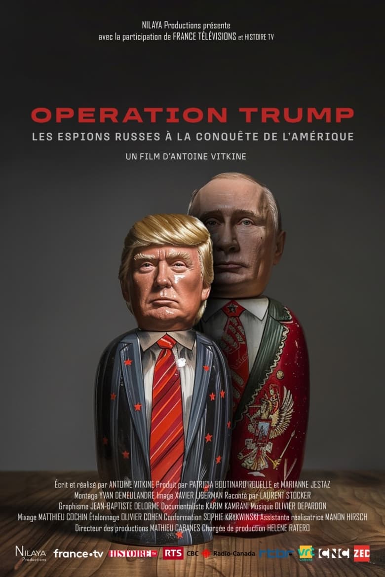 affiche du film Opération Trump : Les espions russes à la conquête de l'Amérique