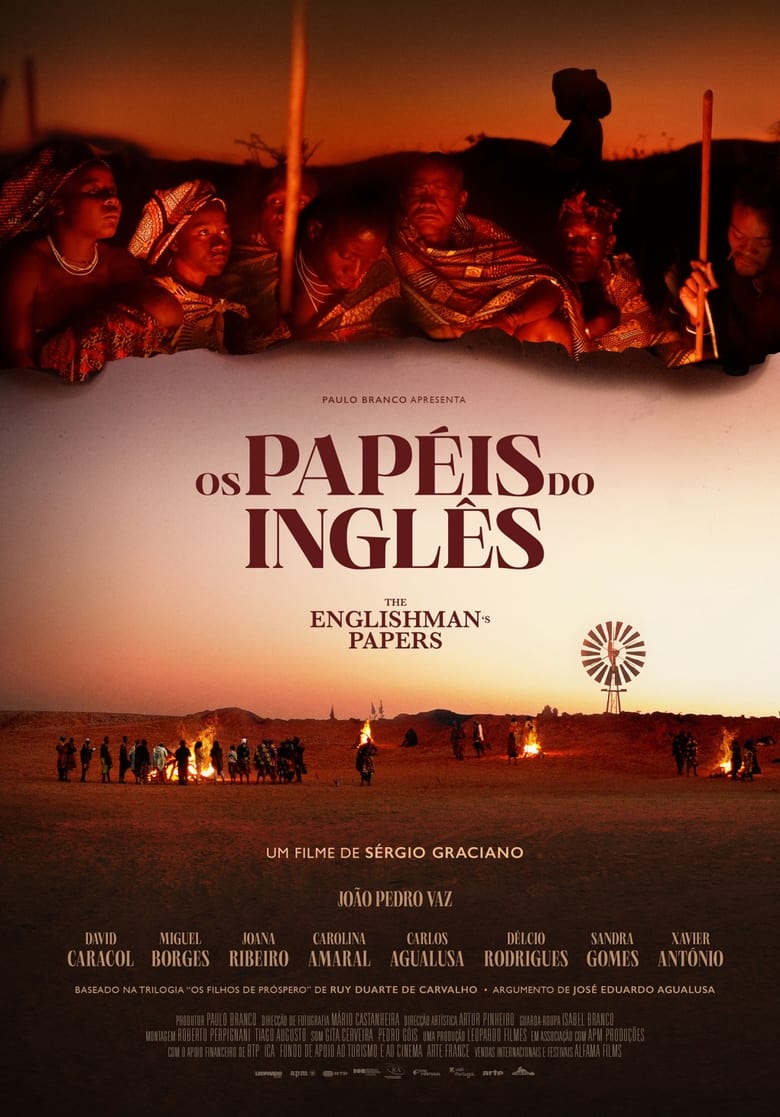 affiche du film Les Papiers de l'Anglais