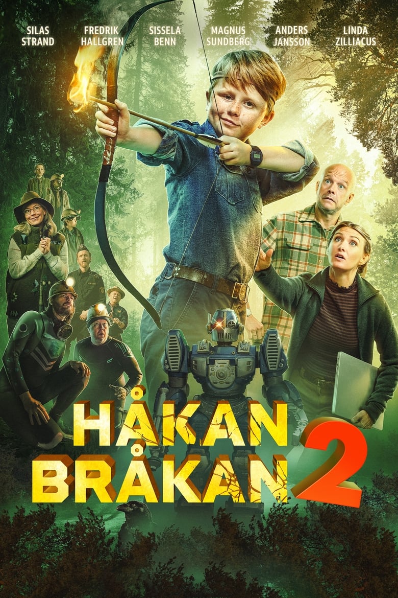 affiche du film Håkan Bråkan 2