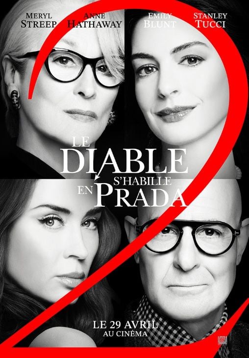 affiche du film Le Diable s'habille en Prada 2
