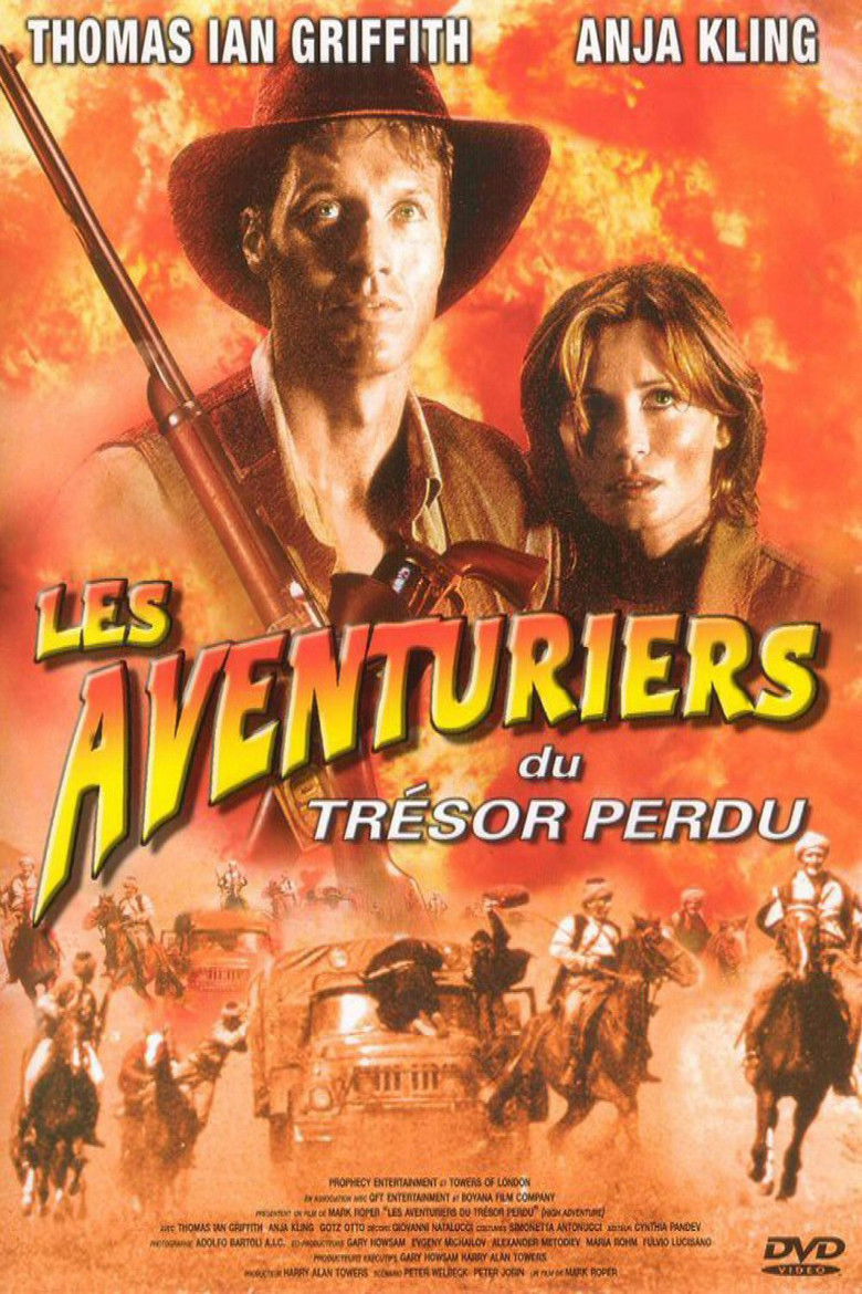 affiche du film Les Aventuriers Du Trésor Perdu