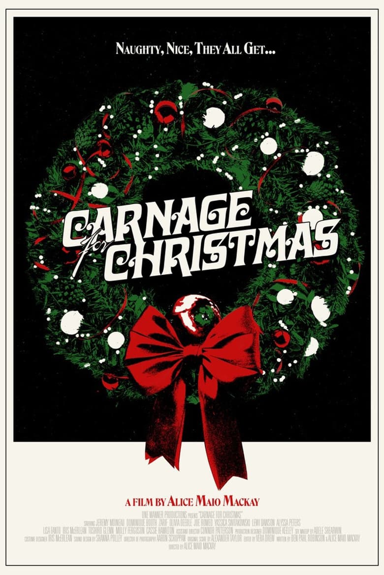 affiche du film Carnage for Christmas