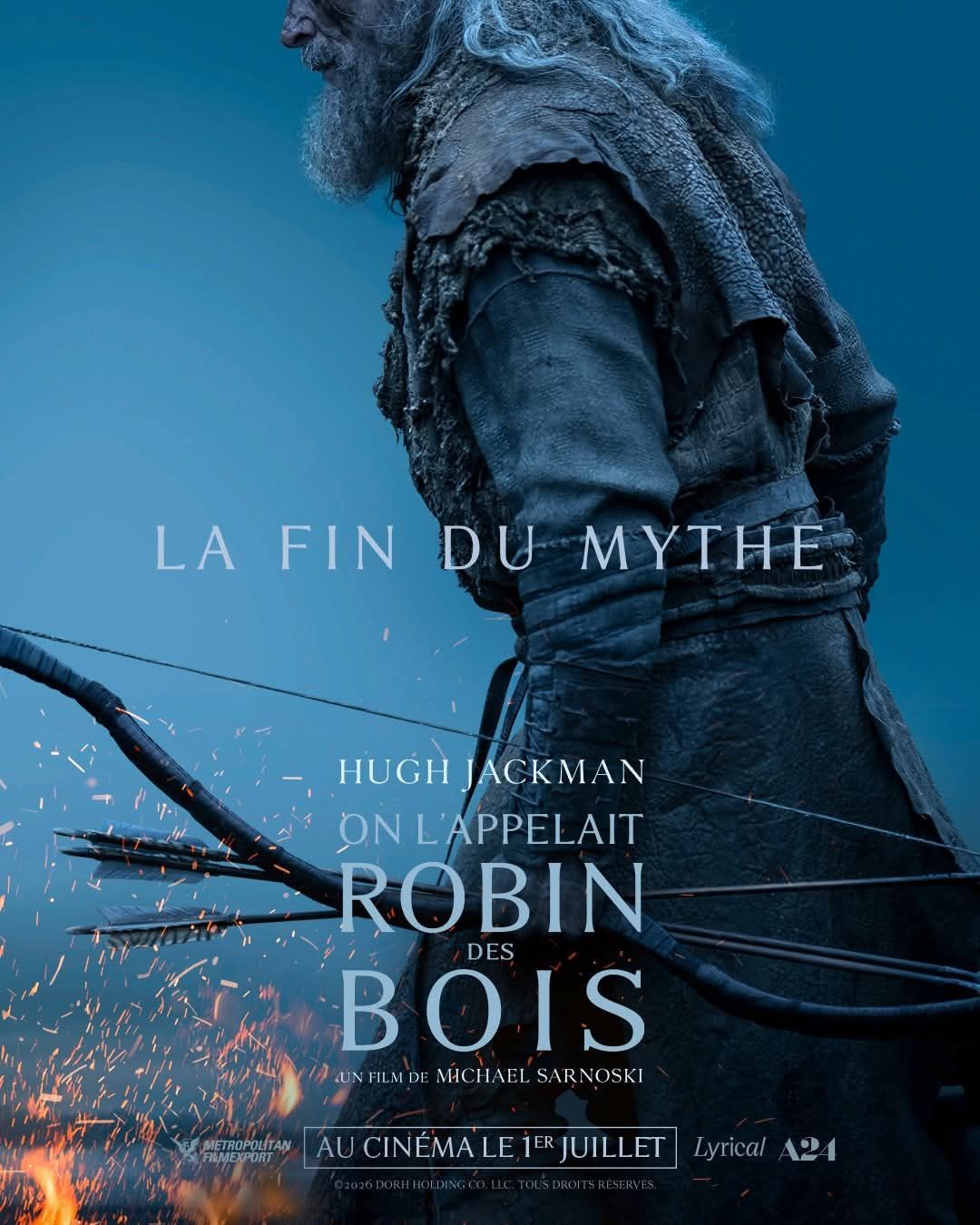 affiche du film On l'appelait Robin des Bois