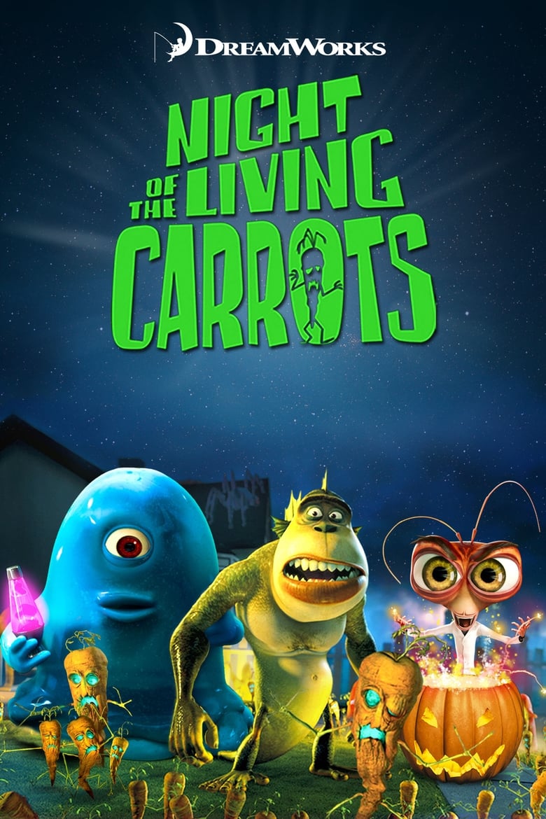 affiche du film Monstres contre Aliens : La nuit des carottes vivantes