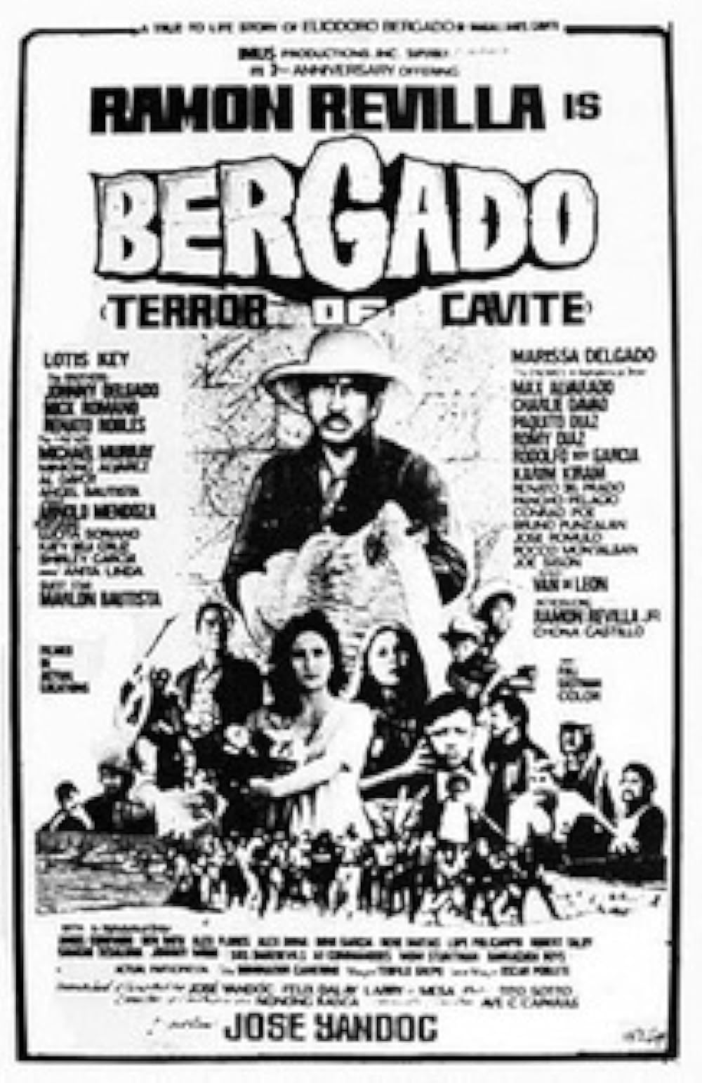 affiche du film Bergado, Terror of Cavite