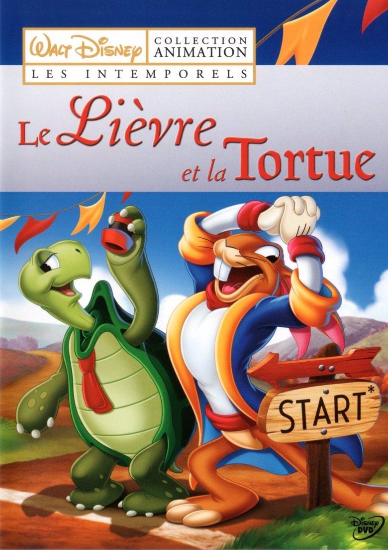 affiche du film Le Lièvre et la Tortue