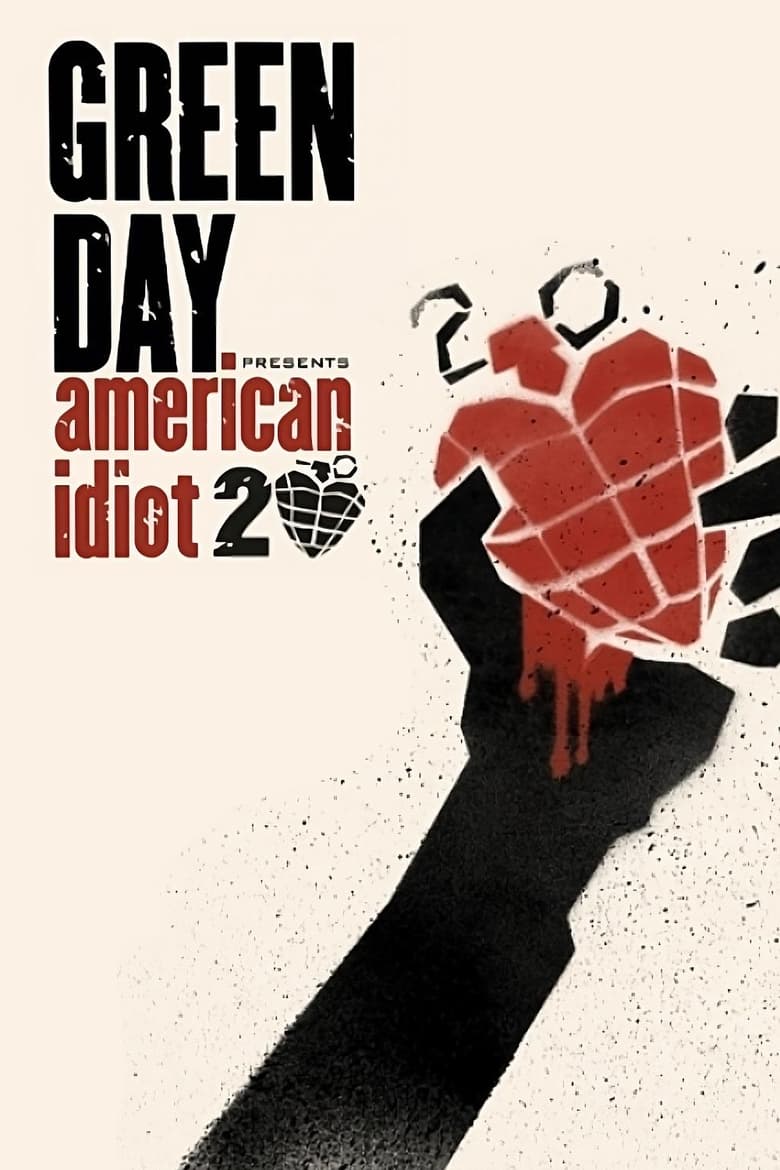 affiche du film Green Day: 20 Years of American Idiot