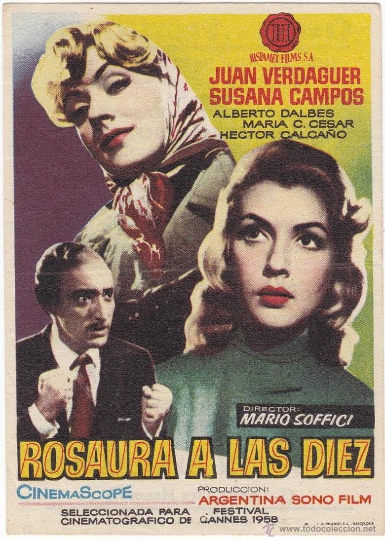 affiche du film Rosaura à dix heures