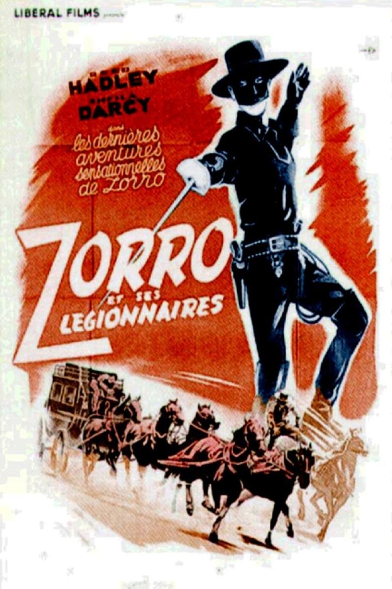 affiche du film Zorro et ses légionnaires