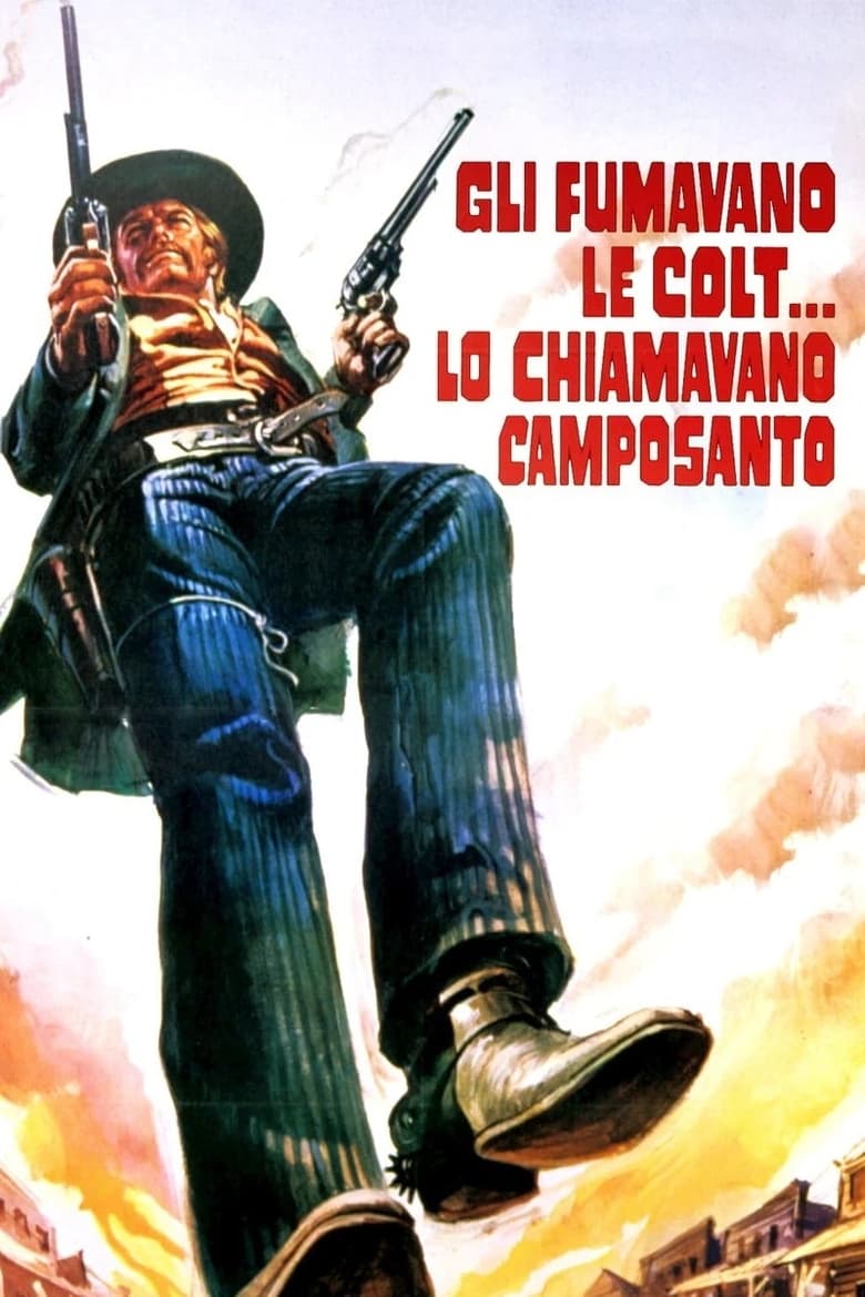 affiche du film Quand les colts fument, on l'appelle cimetière