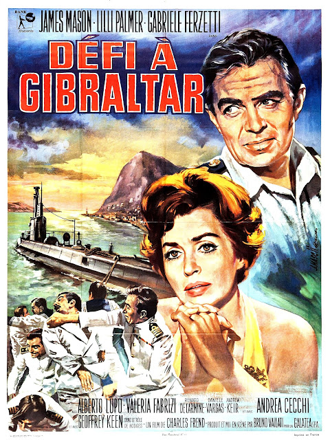 affiche du film Défi à Gibraltar