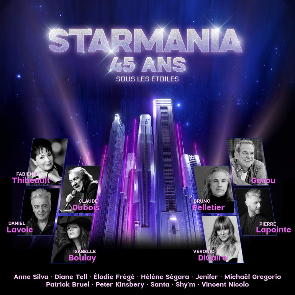 affiche du film Starmania : l'anniversaire événement, les 45 ans