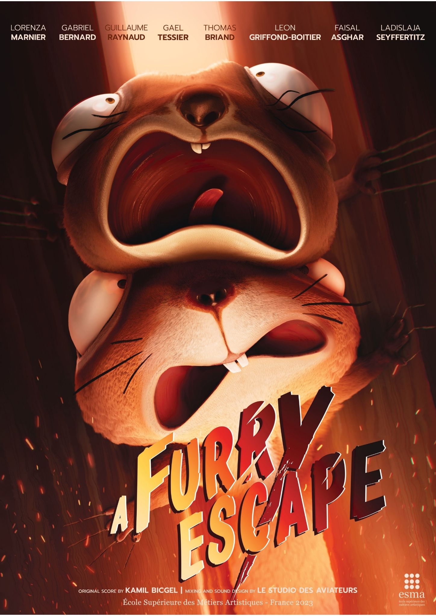 affiche du film A Furry Escape