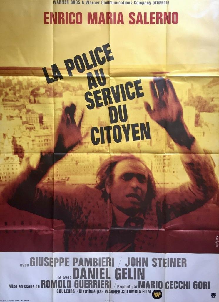 affiche du film La Police au service du citoyen