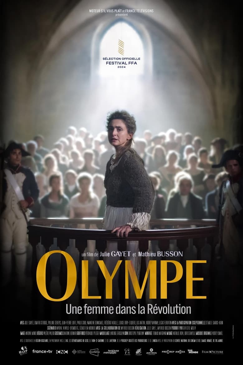 affiche du film Olympe, une femme dans la Révolution