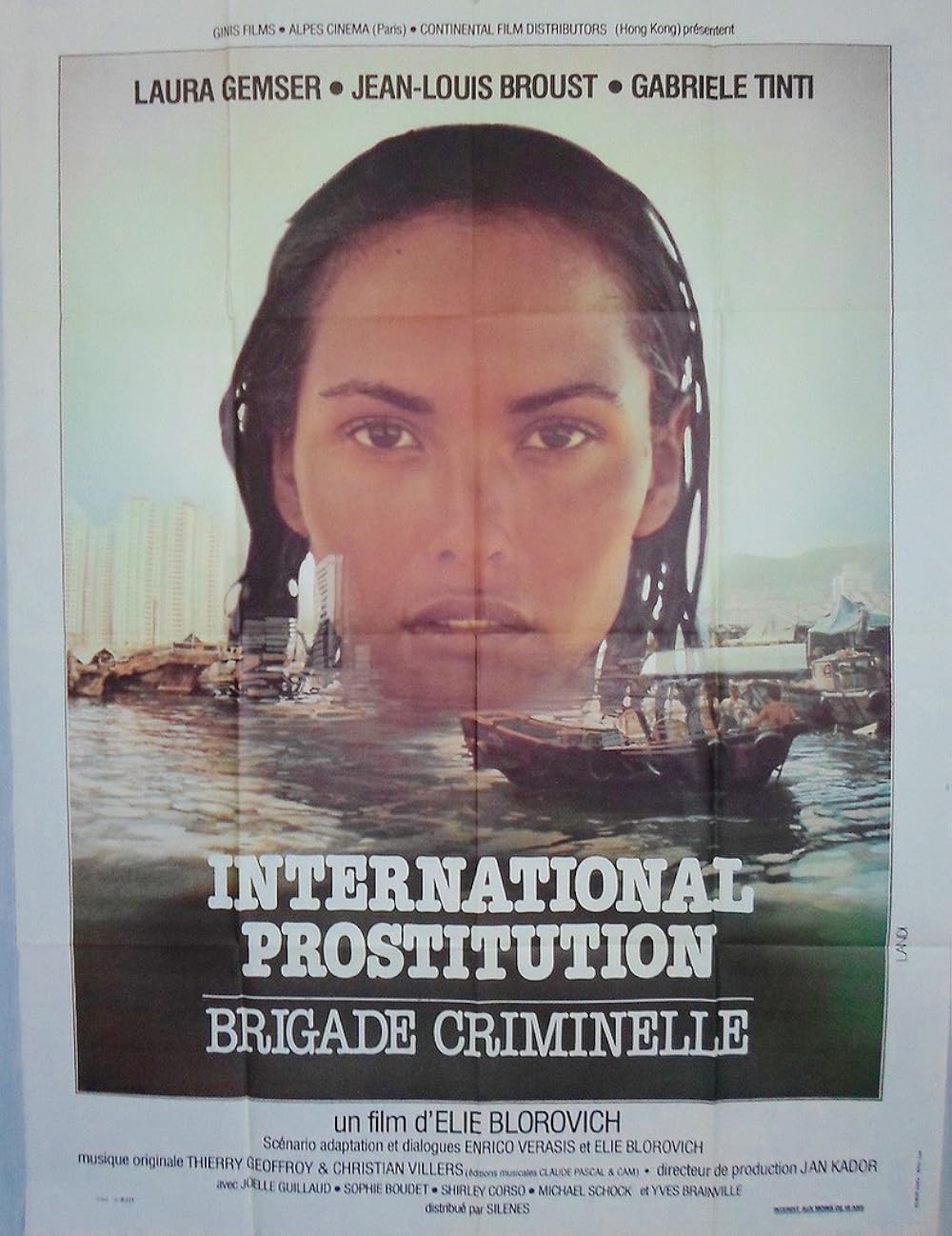 affiche du film International Prostitution : Brigade criminelle