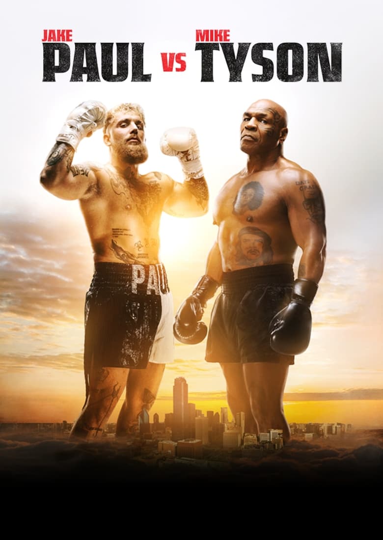 affiche du film Jake Paul vs. Mike Tyson