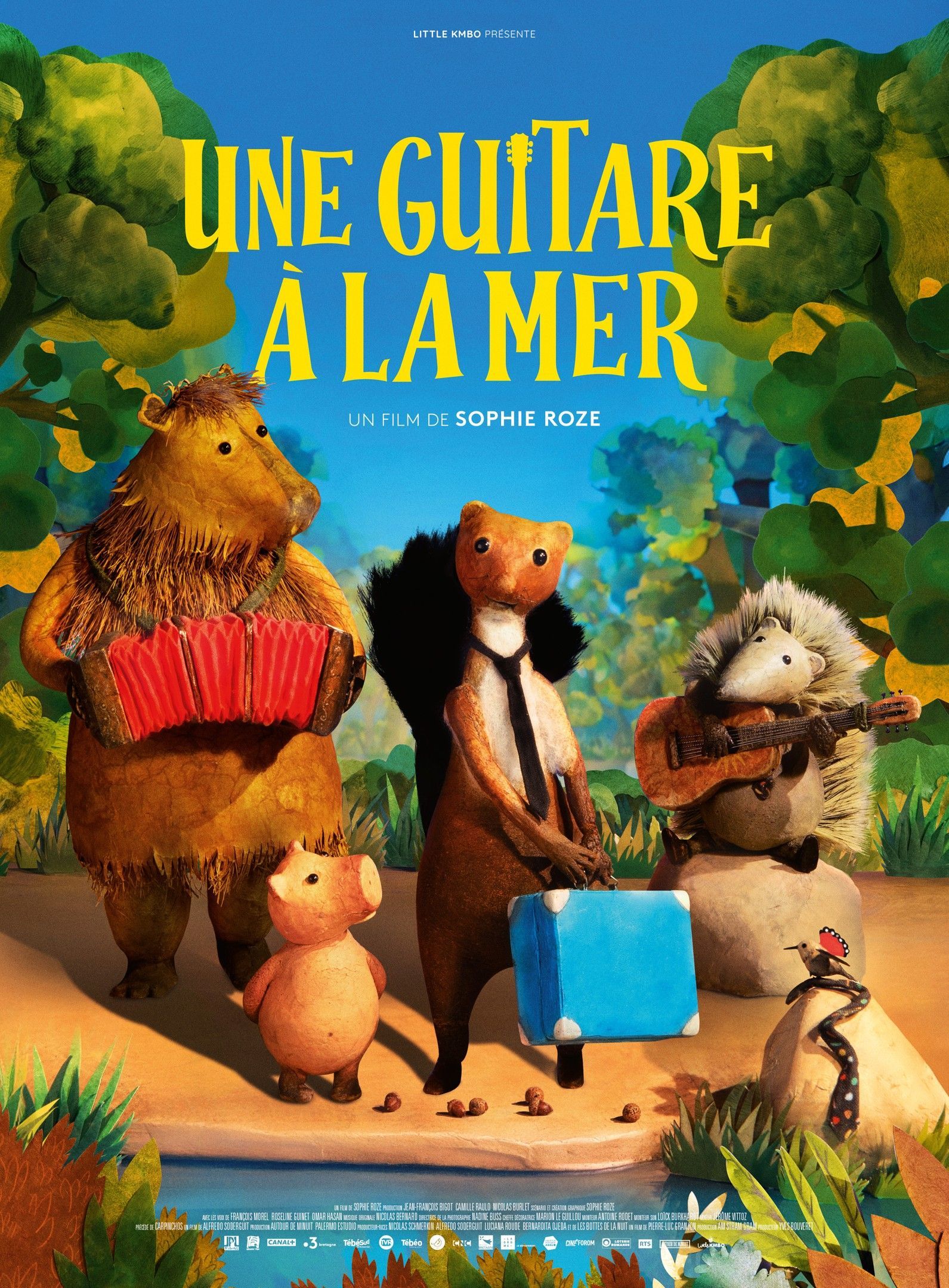 affiche du film Une guitare à la mer