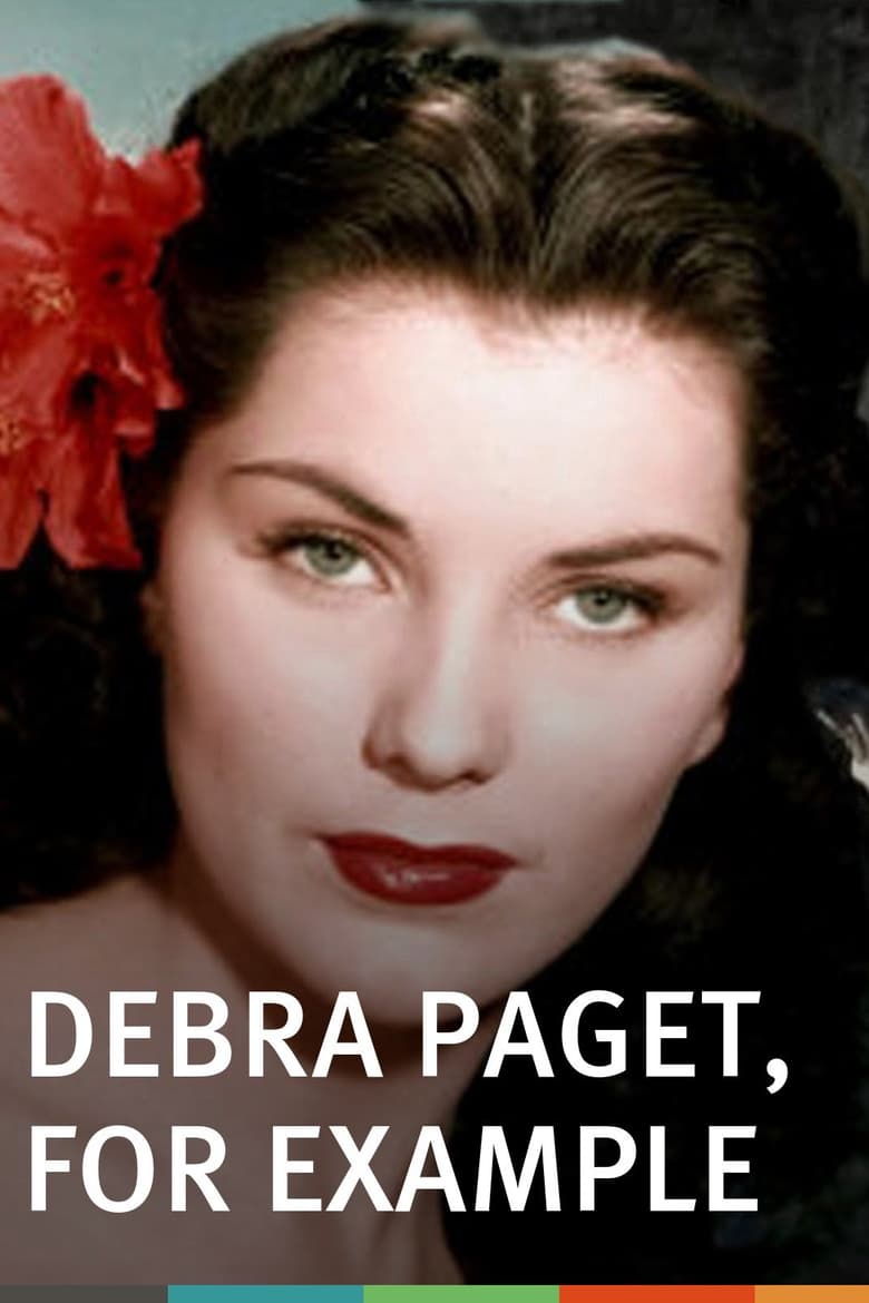 affiche du film Debra Paget, For Example