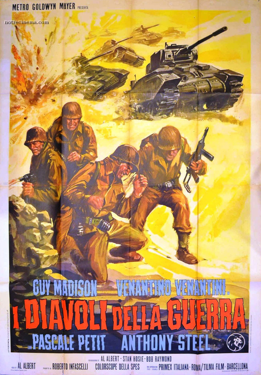 affiche du film Les Guerriers de l'enfer