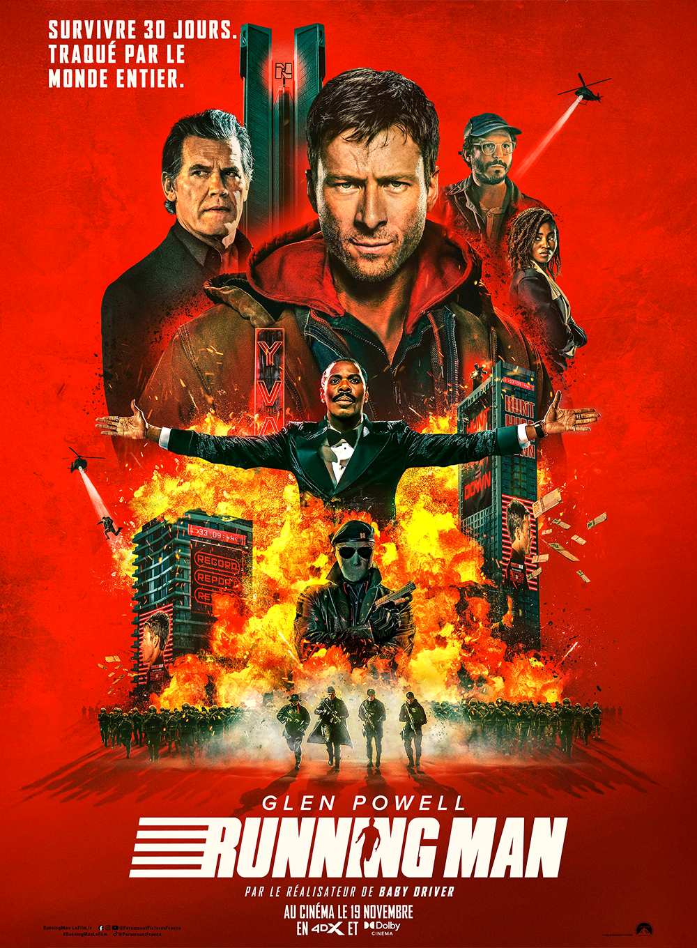 affiche du film Running Man