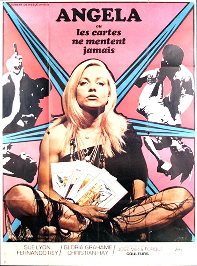 affiche du film Angela ou Les cartes ne mentent jamais