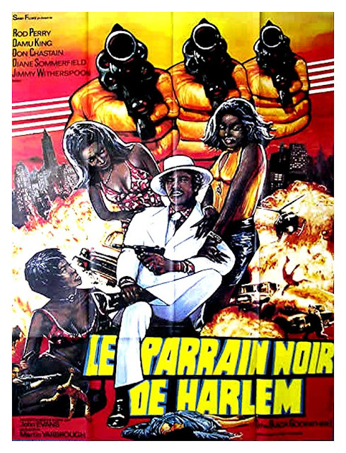 affiche du film Le Parrain noir de Harlem