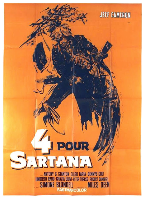 affiche du film Quatre pour Sartana