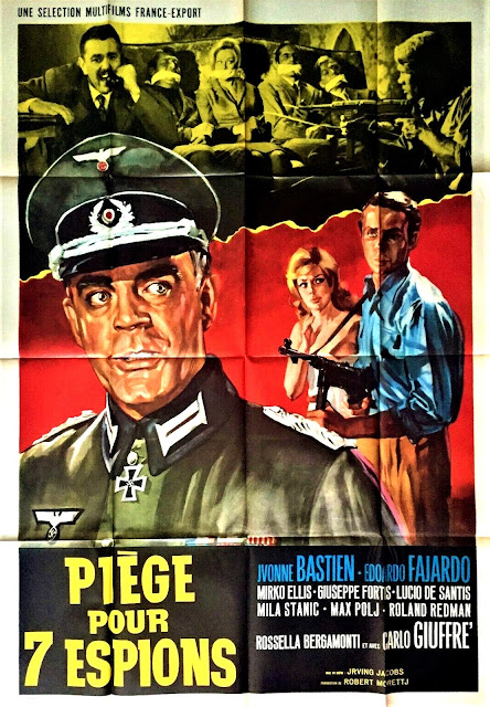 affiche du film Piège pour 7 espions