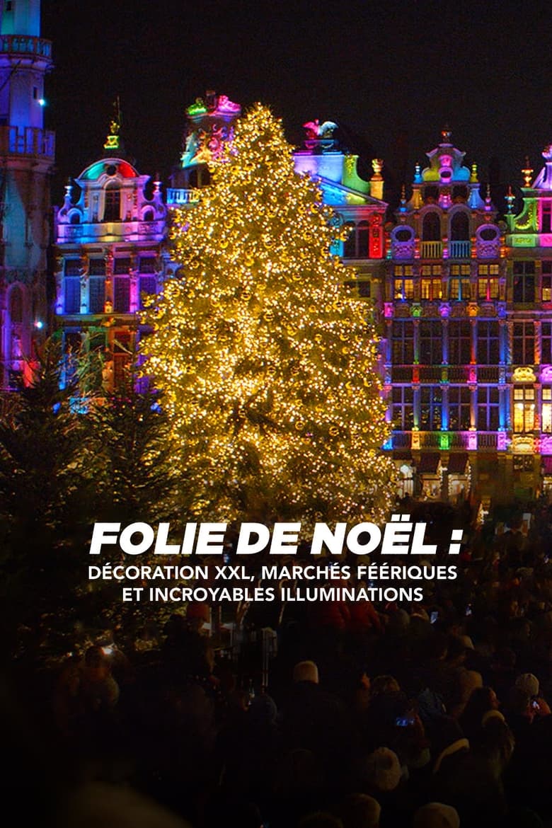 affiche du film Folie de Noël : décoration XXL, marchés féeriques et incroyables illuminations