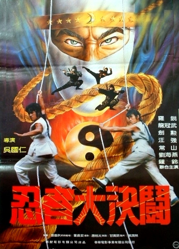 affiche du film Le chasseur de ninja